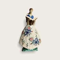 Edouard Cazaux, femme au livre