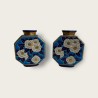 Longwy, paire de vases art deco