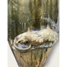 Grand vase au chat Thomas Cartier