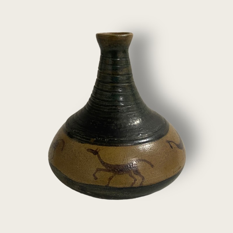 François Raty, vase aux chevaux, Vallauris
