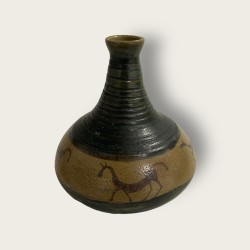 François Raty, vase aux chevaux, Vallauris