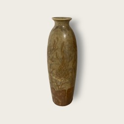 Vase Emile Diffloth, décor végétal