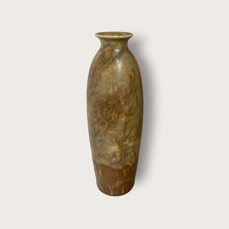 Vase Emile Diffloth, décor végétal