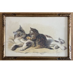 Ferdinand Oger, la chatte...
