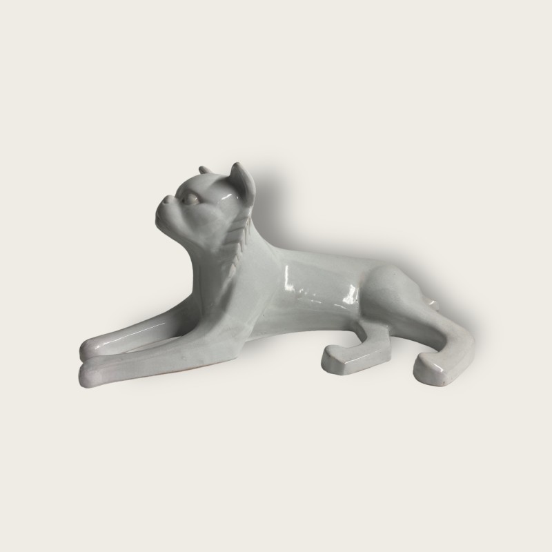 Art deco Dog signed Sibrac and edition Domi