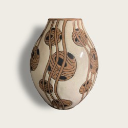 Vase Charles Catteau, Keramis, rare décor