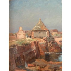 Gustave Albert , le Moulin à Marée de Ploumanac'h