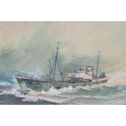 W Morgan, the Charles Prentout, trawler from Fécamp