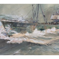 W Morgan, the Charles Prentout, trawler from Fécamp