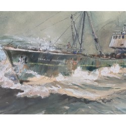 W Morgan, the Charles Prentout, trawler from Fécamp