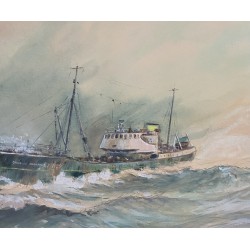 W Morgan, the Charles Prentout, trawler from Fécamp