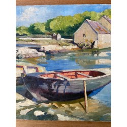 Le Moulin à Marée de Pen Ar Veur, Loctudy, en Bretagne. A Robert