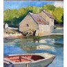 Le Moulin à Marée de Pen Ar Veur, Loctudy, en Bretagne. A Robert