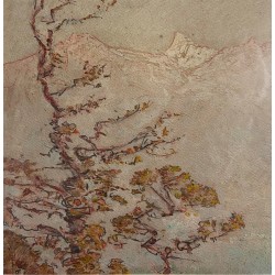 José Mingret, paysage de montagne au printemps