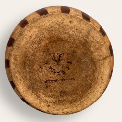 Vase Ciboure, décor aux coqs