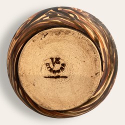 Vase Ciboure décor aux bouquetins