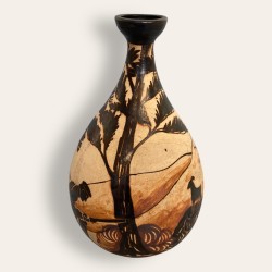 Vase Ciboure décor aux bouquetins