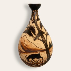 Vase Ciboure décor aux...