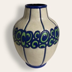 Stoneware vase by Charles Catteau
