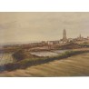Victor Guerry, The Village Of Batz-sur-mer, The Mill, The Marshes
