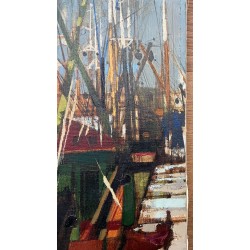 Michel King, les thoniers au Guilvinec