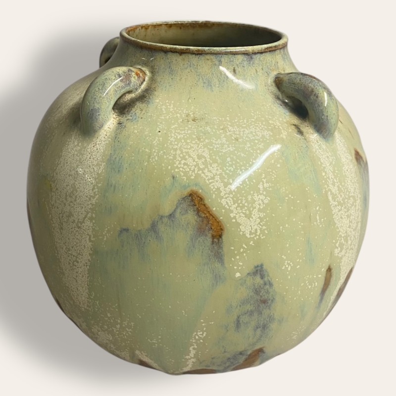 vase Auguste Delaherche stoneware vase