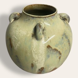 vase Auguste Delaherche stoneware vase