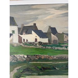 Pierre Théron, le village de Roffiat les marais salants