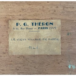Pierre Théron, le village de Roffiat les marais salants
