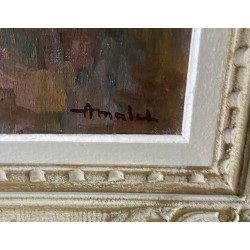 Albert Malet, paysage d'automne