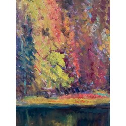 Albert Malet, autumn landscape