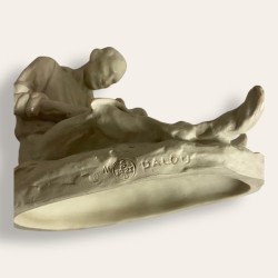 Jules Dalou, and Sèvres. The sharpener of fake stoneware from Sèvres