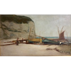Adolphe Gumery, la plage à...