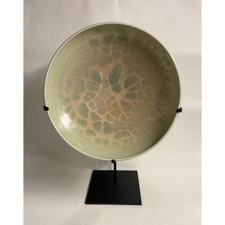 Grande coupe Jean Girel en porcelaine