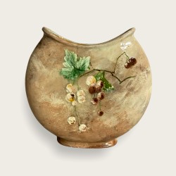 Vase Haviland en barbotine,...