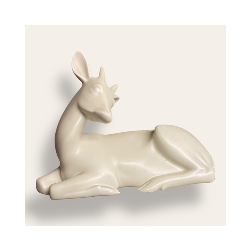 Armand Petersen, antilope couchée, Bing & Groendahl