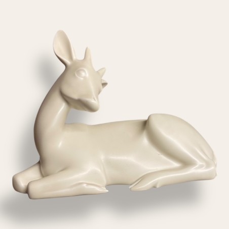Armand Petersen, antilope couchée, Bing & Groendahl