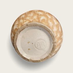Vase André Metthey, décor émaillé