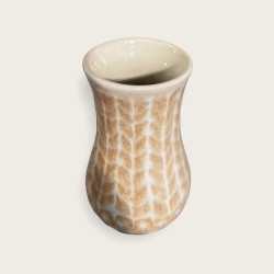 Vase André Metthey, décor émaillé