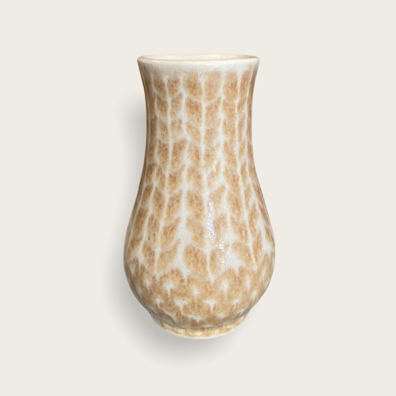 Vase André Metthey, décor émaillé