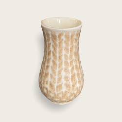 Vase André Metthey, décor émaillé