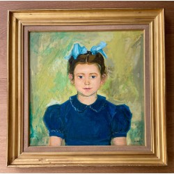 Pierre Théron, La Petite Fille au Ruban Bleu