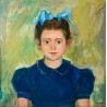 Pierre Théron, La Petite Fille au Ruban Bleu