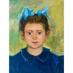 Pierre Théron, La Petite Fille au Ruban Bleu