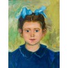 Pierre Théron, La Petite Fille au Ruban Bleu