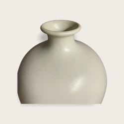 Vase Primavera, émaillé blanc