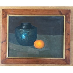 Paco Gorospe, nature morte à l'orange