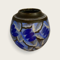 Vase Art Deco en grès de Sèvres