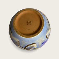 Vase Art Deco en grès de Sèvres