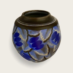 Vase Art Deco en grès de Sèvres